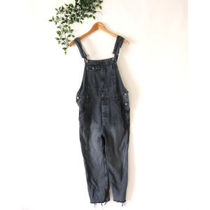 Free People We The Free Women's Black Denim Overalls Size 26
